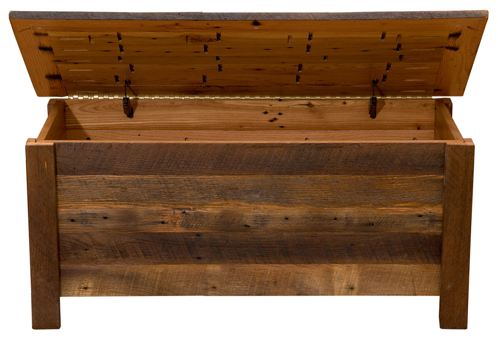 Barnwood Blanket Chest - Retreat Home Furniture