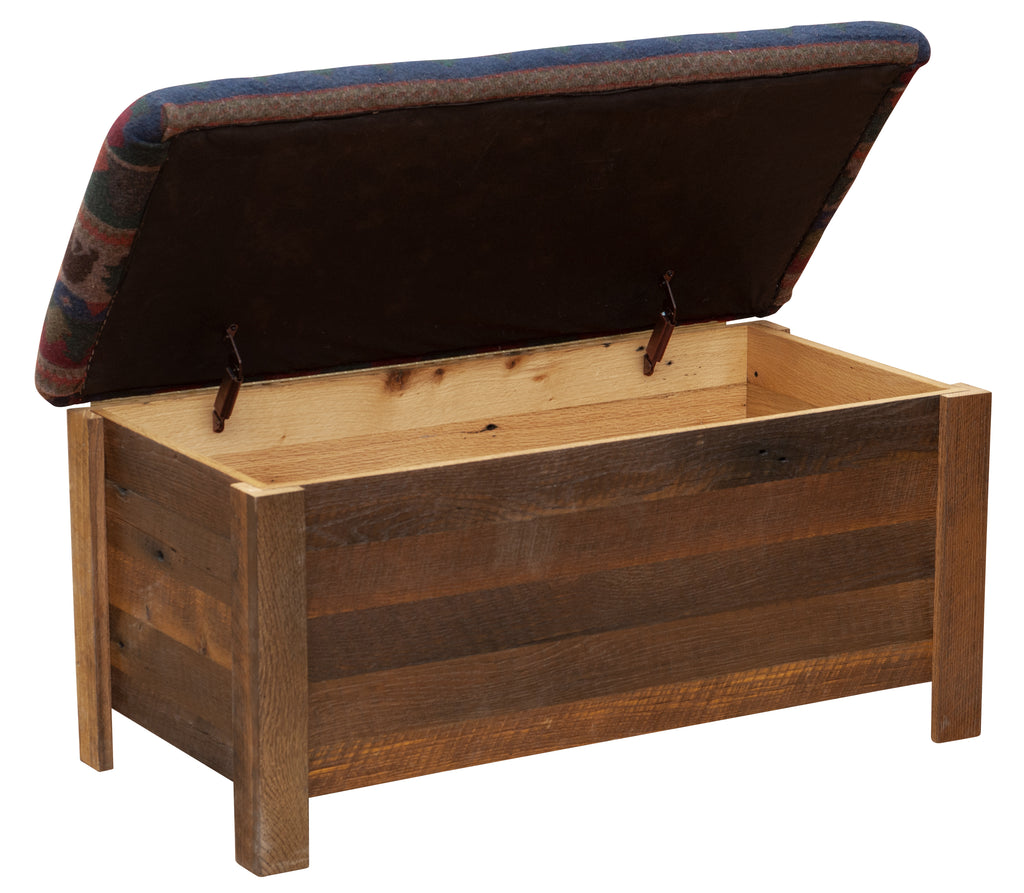 Barnwood Blanket Chest - Retreat Home Furniture