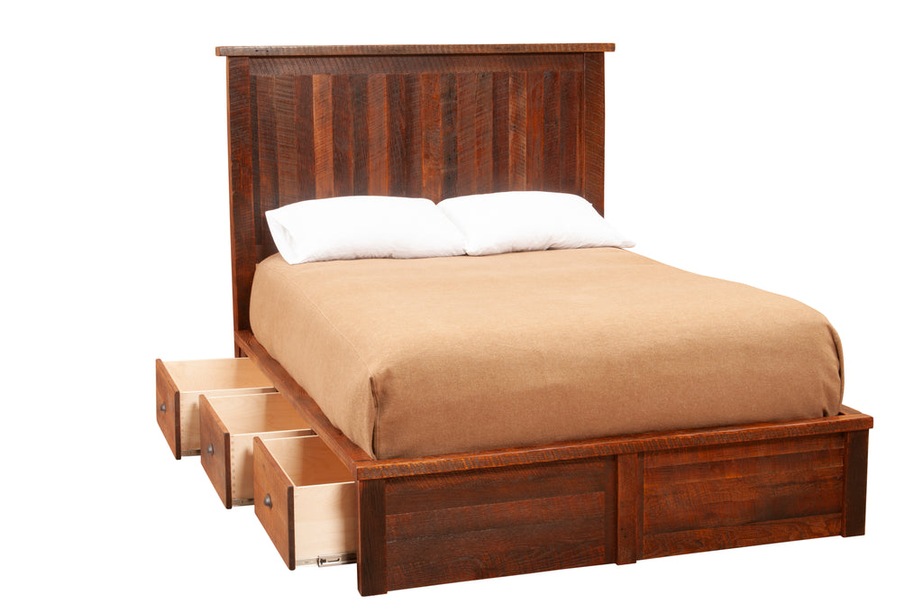 Barnwood Underbed Dresser - Retreat Home Furniture