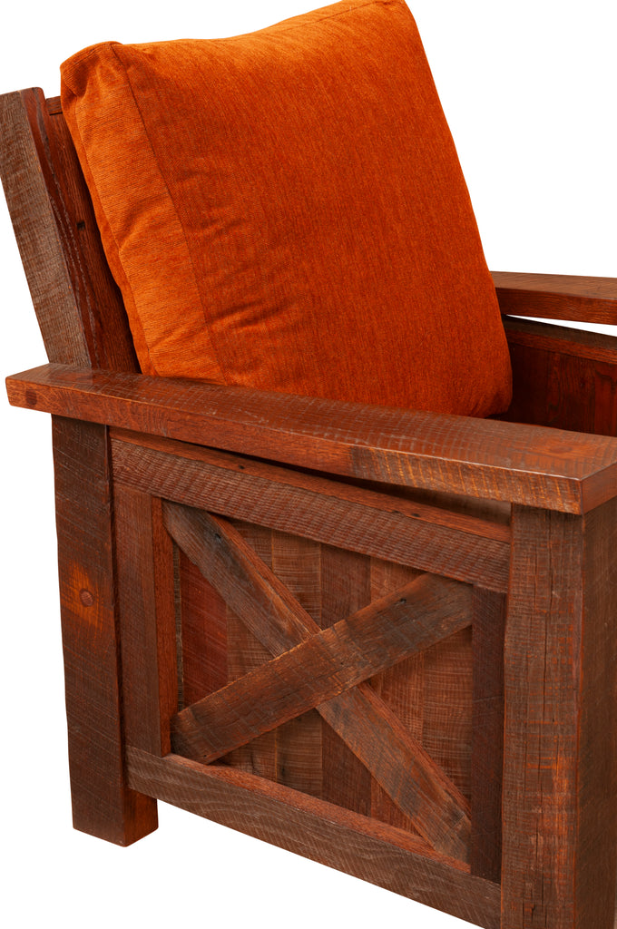 Barnwood Lounge Chair - Retreat Home Furniture