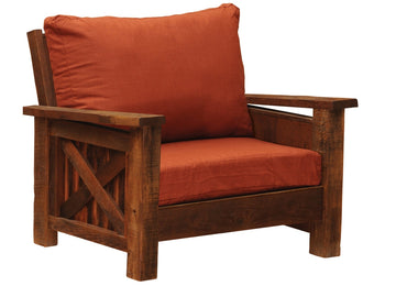 Barnwood Chair-and-a-half - Retreat Home Furniture