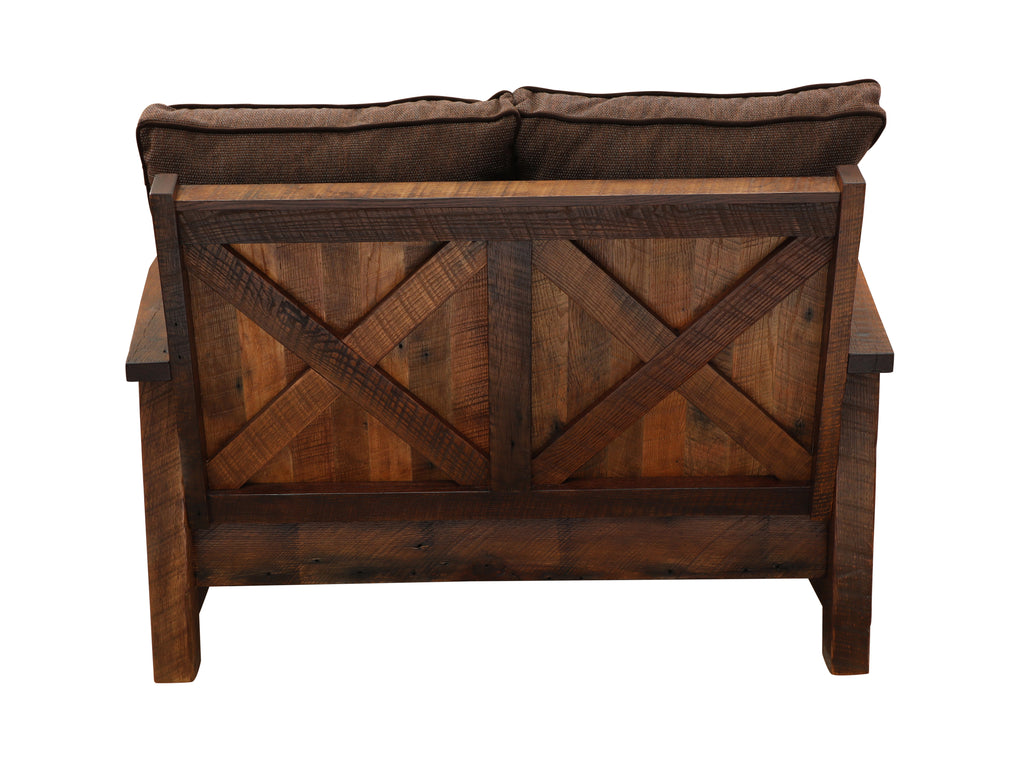 Barnwood Loveseat - Retreat Home Furniture