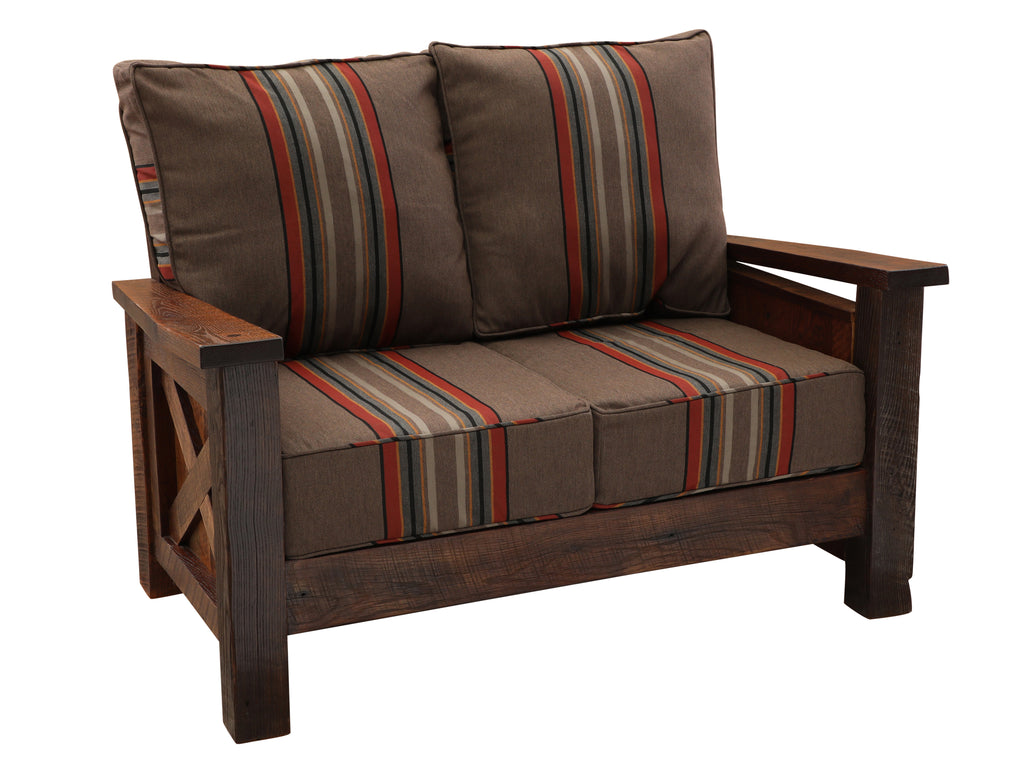 Barnwood Loveseat - Retreat Home Furniture