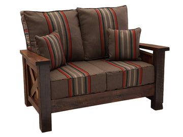 Barnwood Loveseat - Retreat Home Furniture