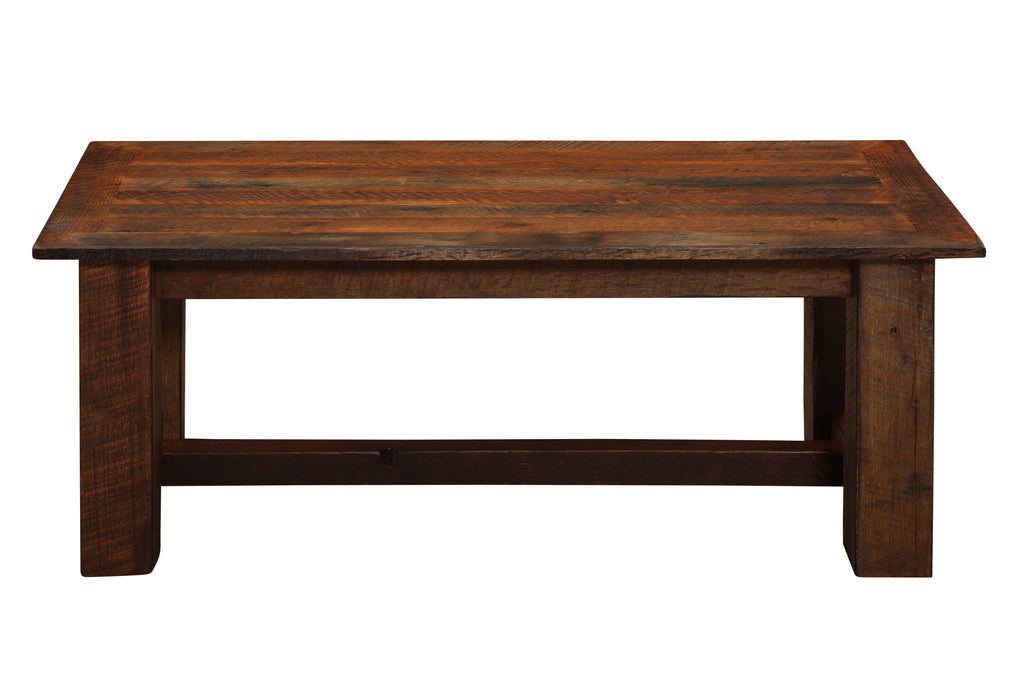 Barnwood Rectangle Coffee Table - Retreat Home Furniture