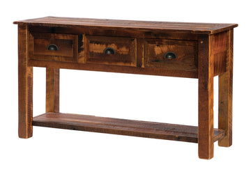 Barnwood Console Table - Retreat Home Furniture