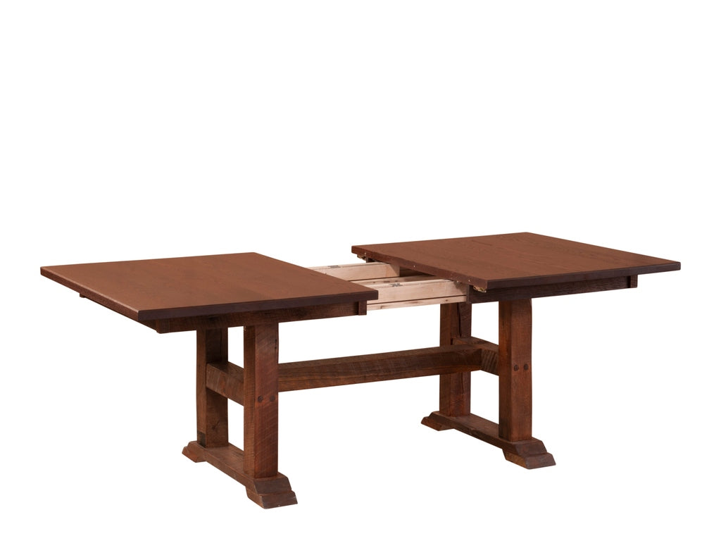 Barnwood Extension Dining Table - Retreat Home Furniture