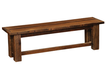 Barnwood Dining Bench - Retreat Home Furniture