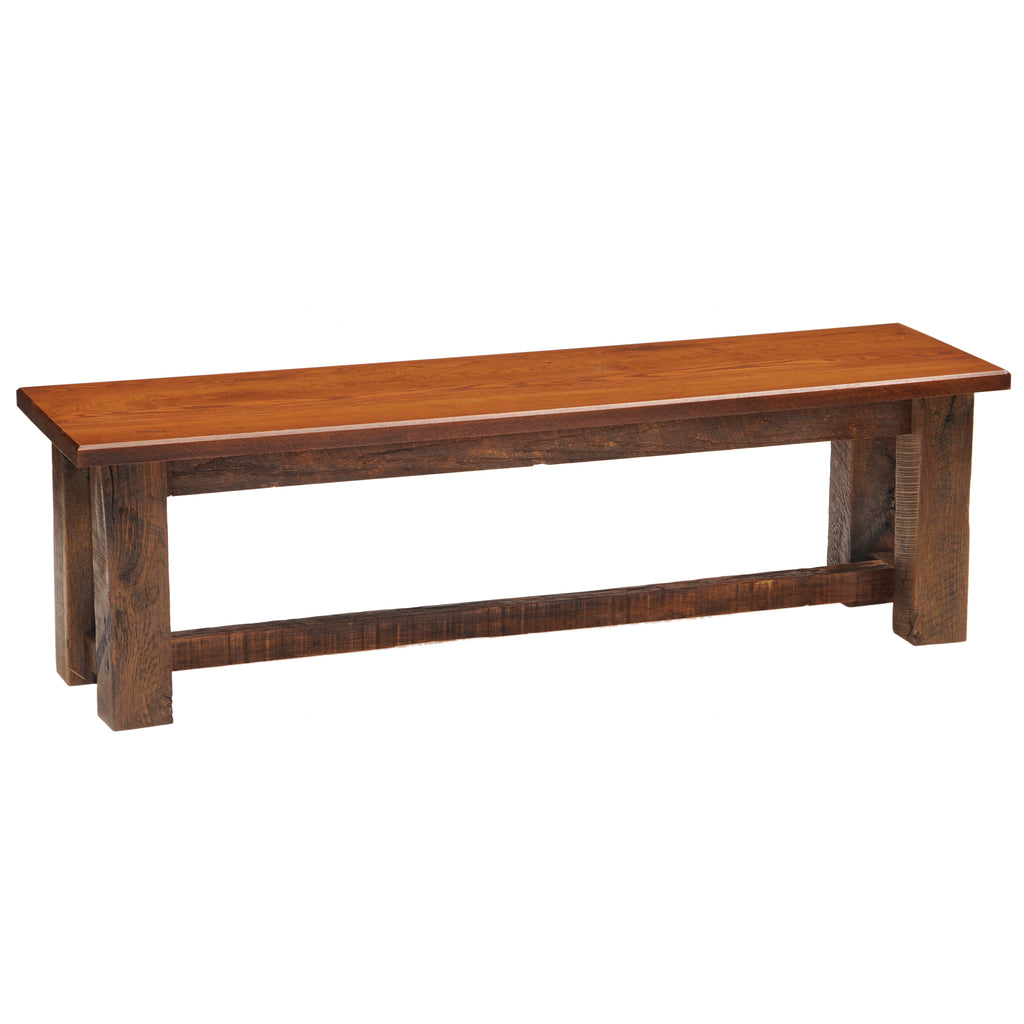 Barnwood Dining Bench - Retreat Home Furniture