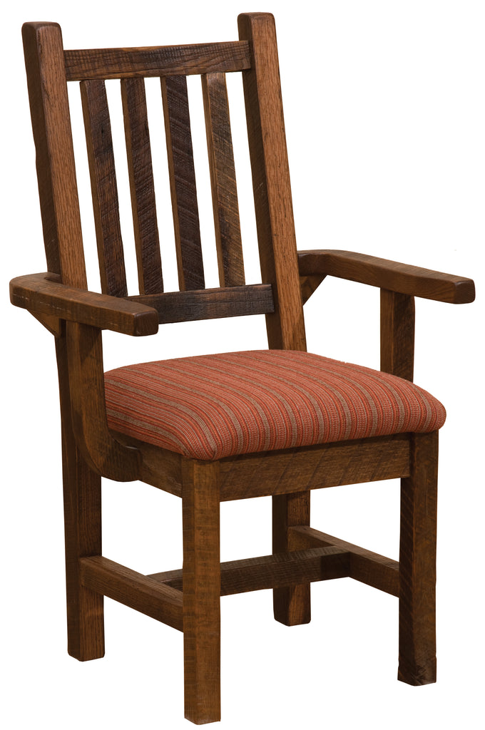 Barnwood Prairie Arm Chair - Retreat Home Furniture