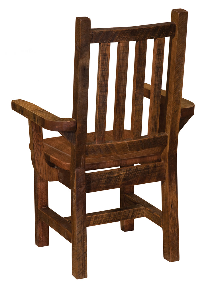 Barnwood Prairie Arm Chair - Retreat Home Furniture