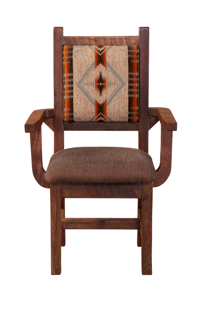 Barnwood Colonial Arm Chair - Retreat Home Furniture