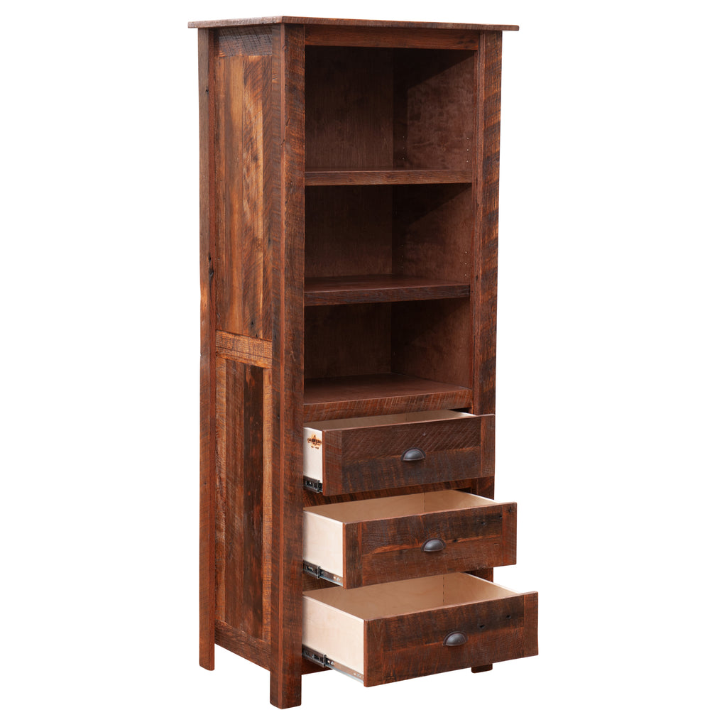 Barnwood Open Pantry - Retreat Home Furniture