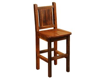 Barnwood Artisan Barstool - Retreat Home Furniture