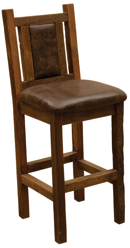 Barnwood Artisan Counter Stool - Retreat Home Furniture