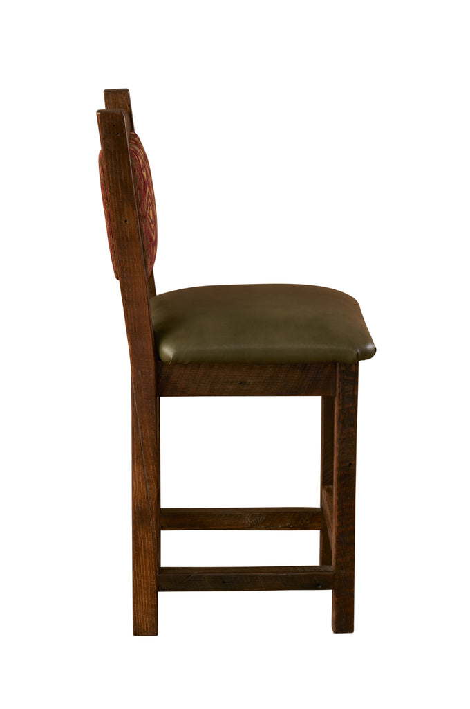 Barnwood Colonial Barstool - Retreat Home Furniture