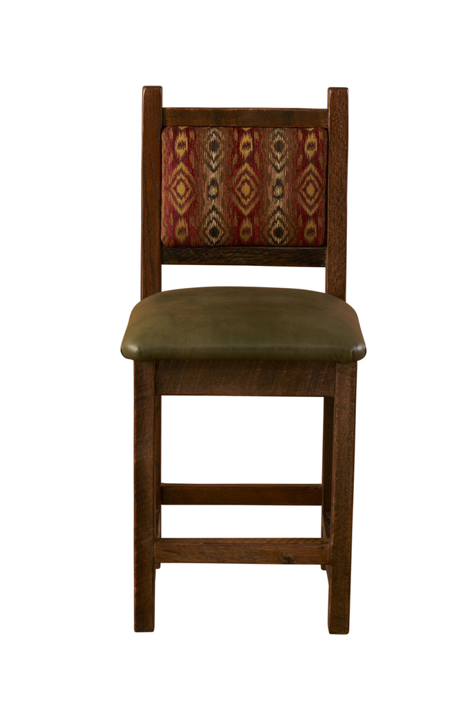 Barnwood Colonial Barstool - Retreat Home Furniture