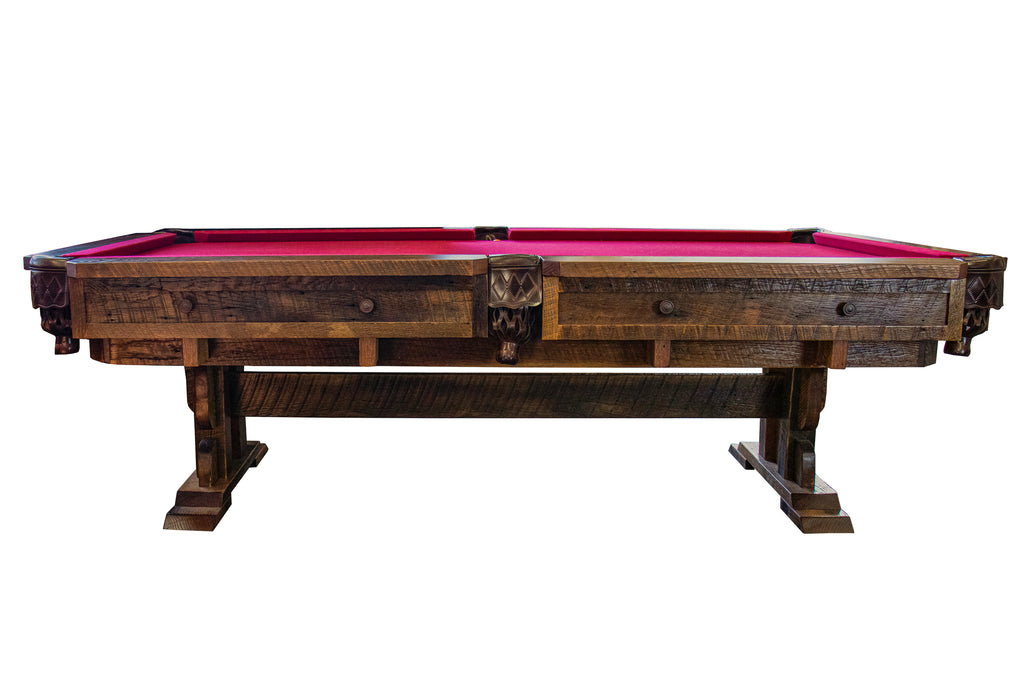 Barnwood Pool Table - Retreat Home Furniture