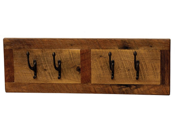 Barnwood Wall Coat Rack - Retreat Home Furniture