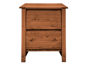 Mountain Ash Two Drawer Nightstand - Retreat Home Furniture