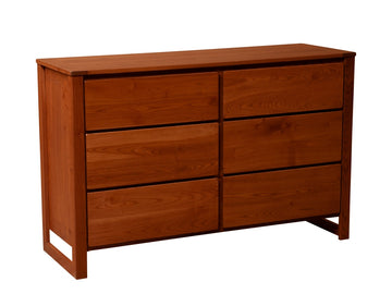 Mountain Ash Six Drawer Dresser - Retreat Home Furniture