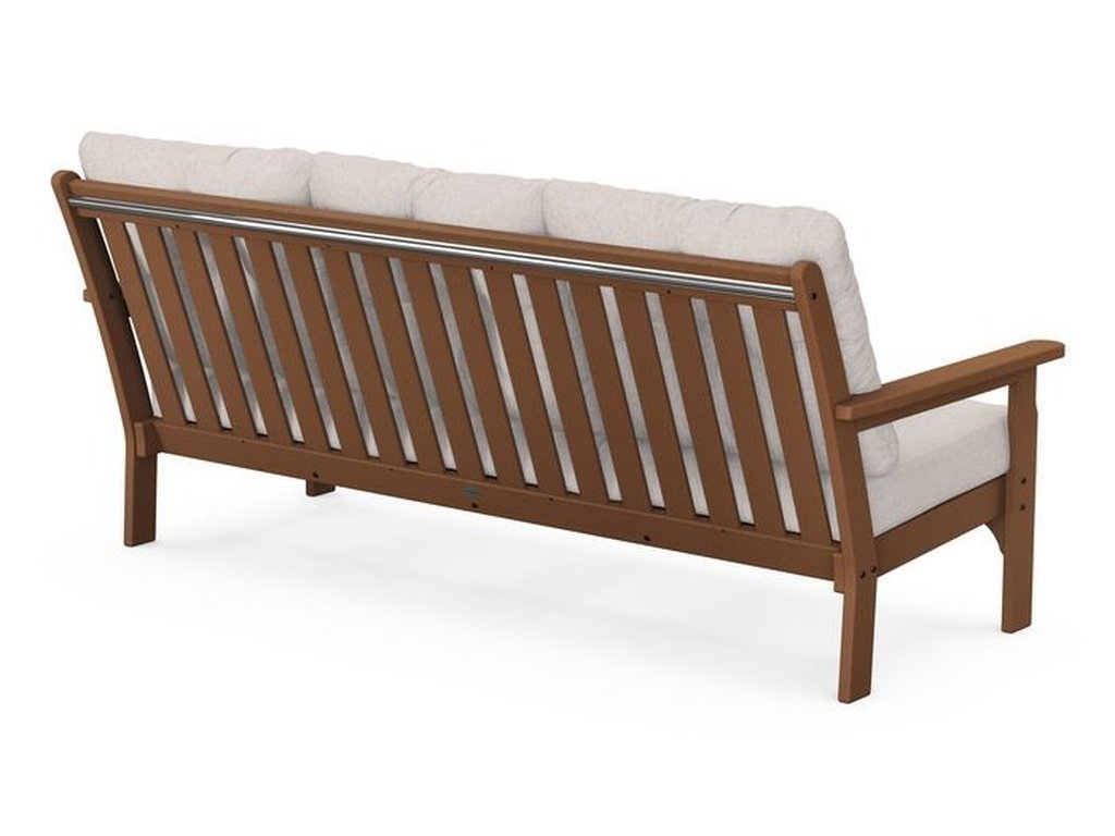 Vineyard Deep Seating Sofa Teak/Dune - Retreat Home Furniture