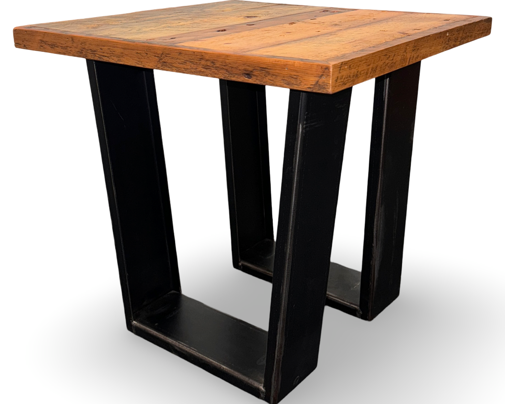 Granary Metal U-Base End TAble