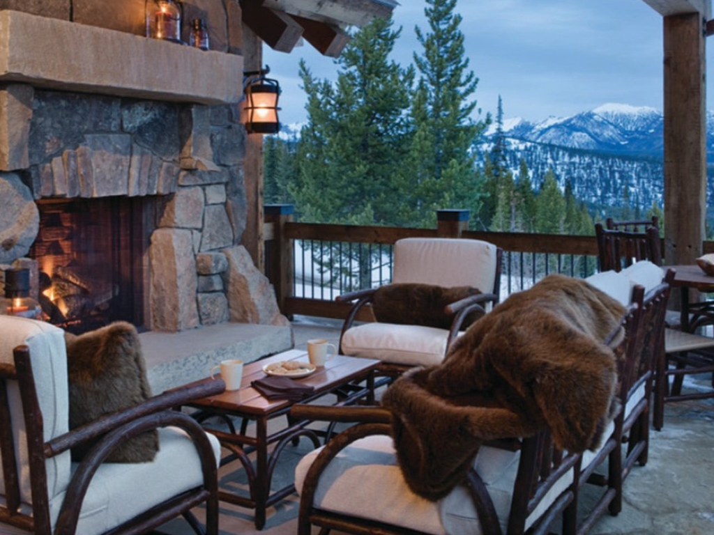 Sun Valley Covered Porch Bench