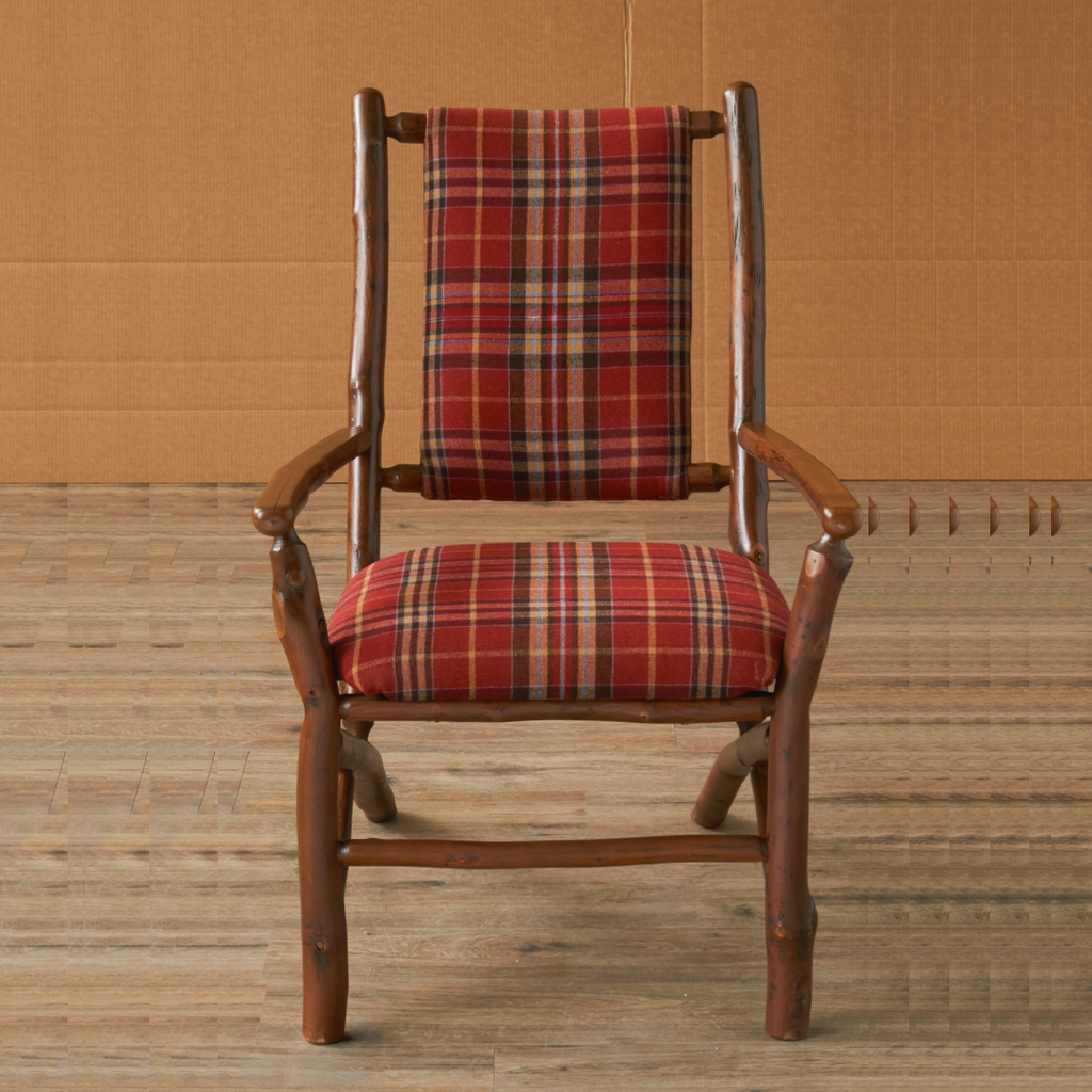 Hickory Switchback Chair - Retreat Home Furniture