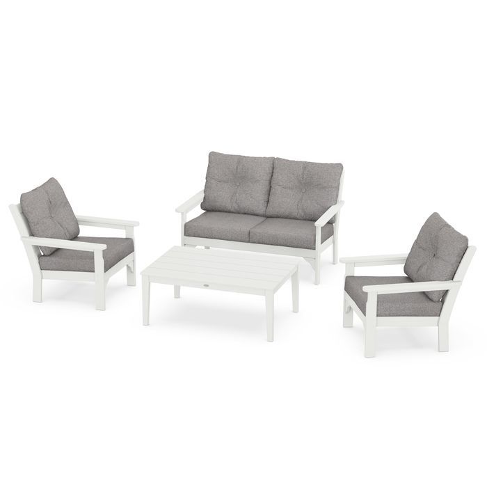 Vineyard 4-Piece Deep Seating Set Vintage Finish - Retreat Home Furniture