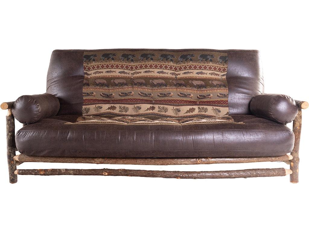 Queen Hickory EZ Lounger River Run Moss