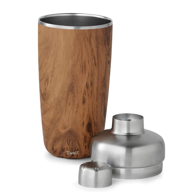 Shaker Set with Jigger - Teakwood - Retreat Home Furniture