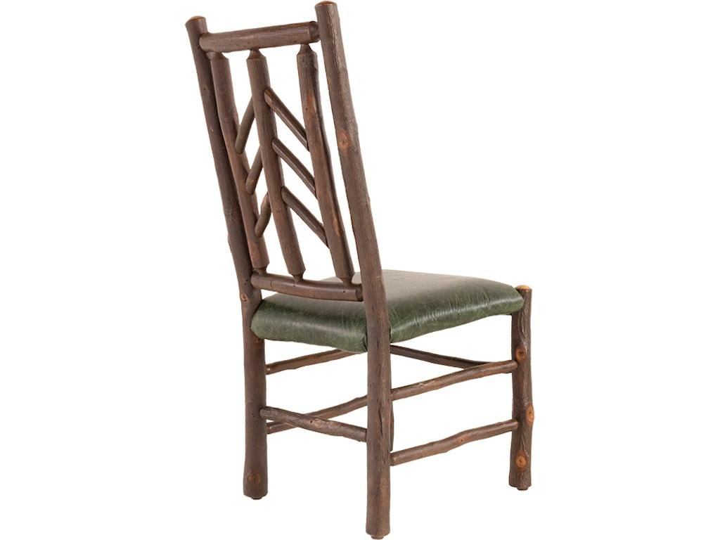 Smoky Mountain Side Chair - Caprese/Good Green Leather