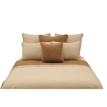 Solid Crème Bedspread