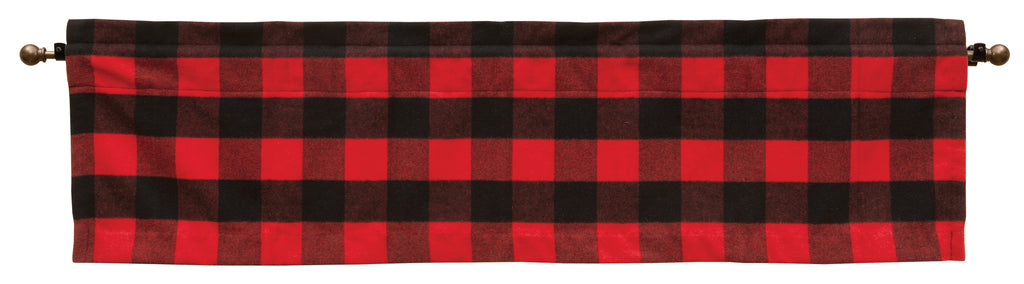 Buffalo Plaid Valance