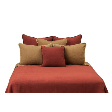 Solid Spice Bedspread