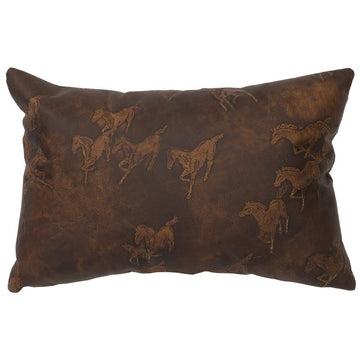 Settler Leather Pillow (12"x18")