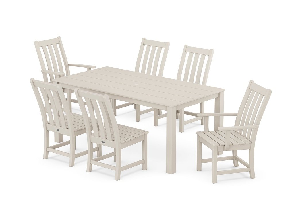 Vineyard 7-Piece Parsons Dining Set Photo