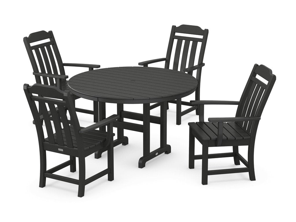 Country Living 5-Piece Round Farmhouse Dining Set Photo