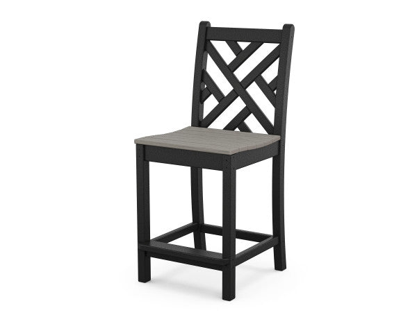 Chippendale Counter Side Chair | Natural Finish - Retreat Home Furniture