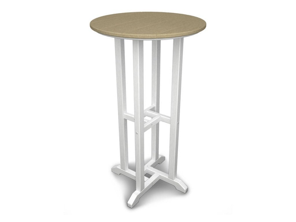 Contempo 24 Inch Round Bar Table - Retreat Home Furniture