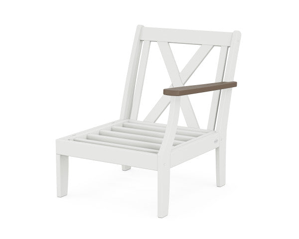 Braxton Modular Right Arm Chair | Natural Finish - Retreat Home Furniture