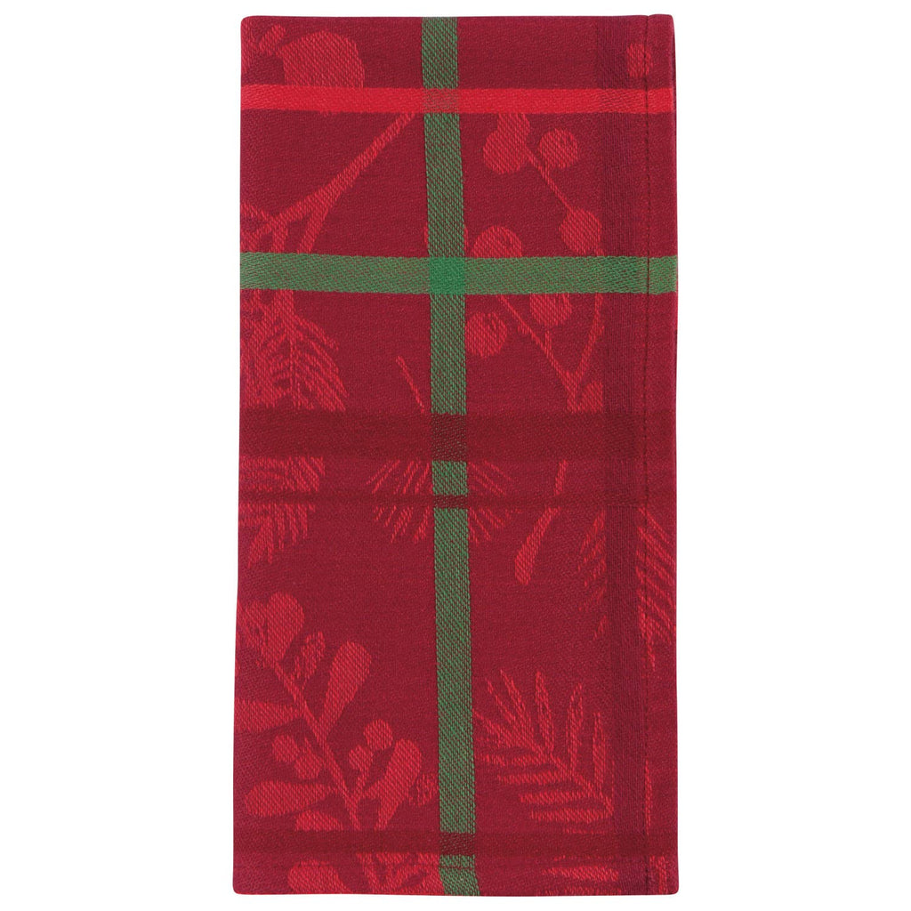 Winterberry Jacquard Christmas Napkins Set of 4 - Retreat Home Furniture