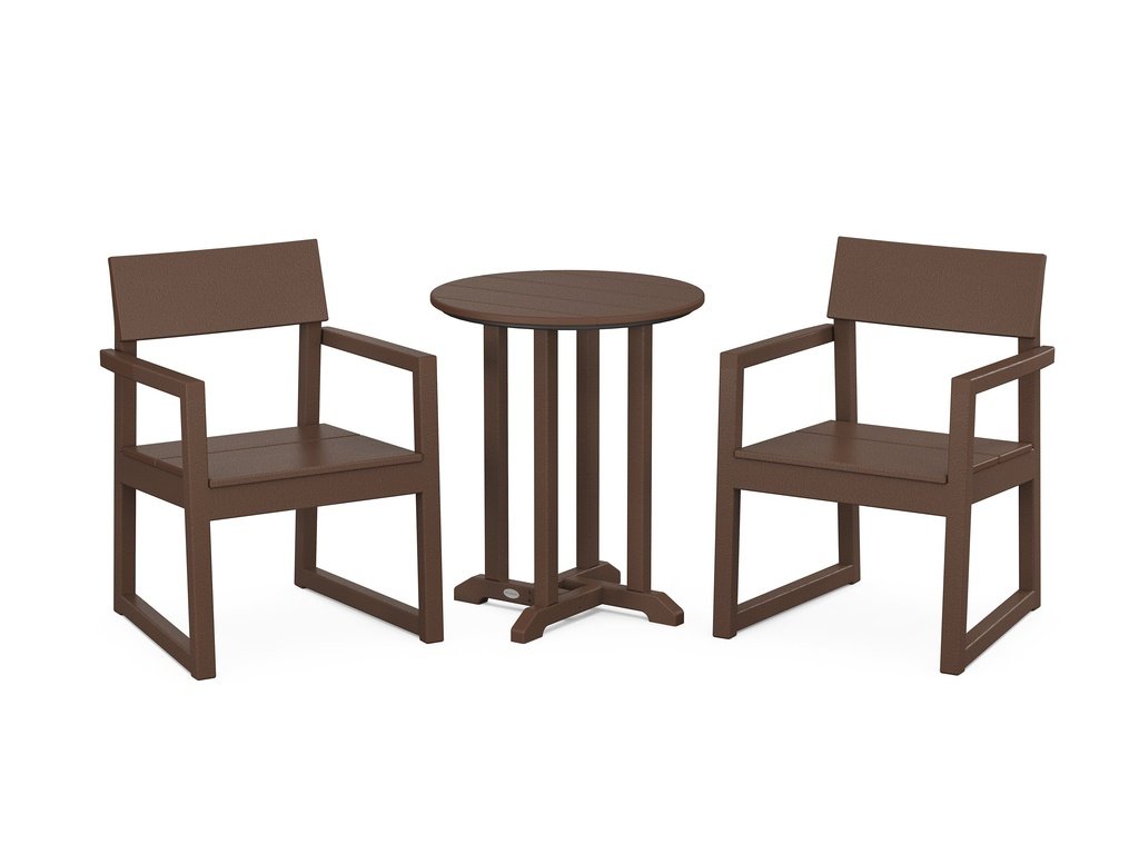 EDGE 3-Piece Round Dining Set Photo