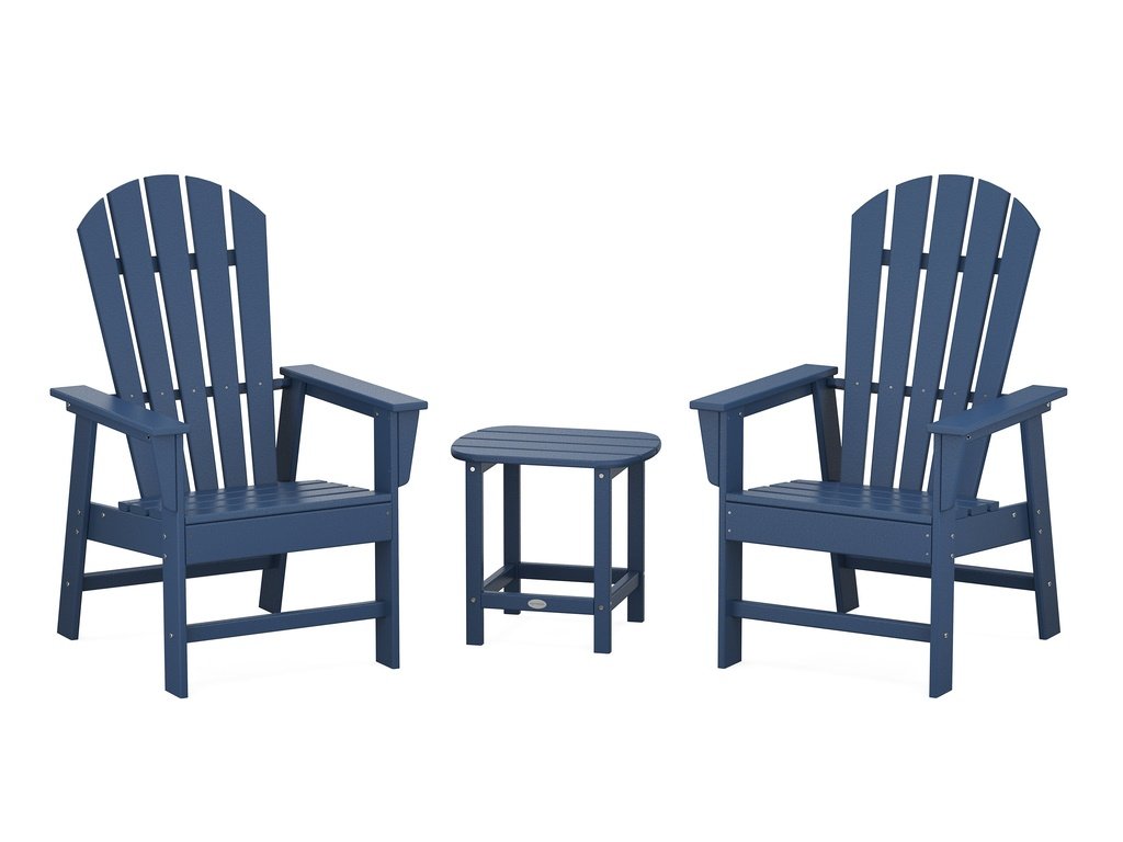 South Beach Casual Chair 3-Piece Set with 18" South Beach Side Table Photo