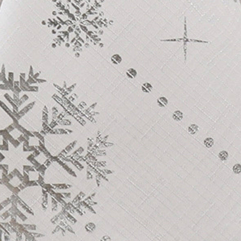 Foil Wonderland Snowflake Holiday Napkins, Set of 4 - 17x17 - Retreat Home Furniture