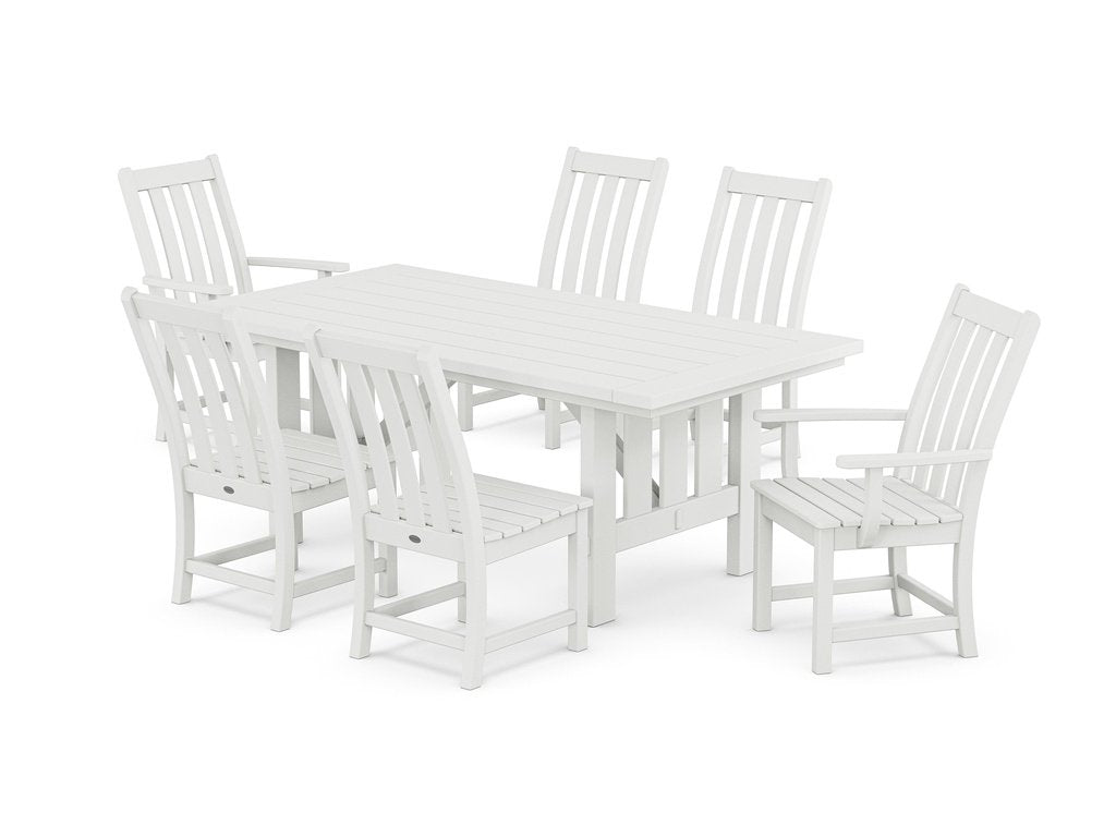 Vineyard 7-Piece Dining Set with Mission Table Photo