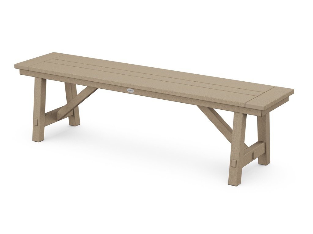 Rustic Farmhouse 60" Backless Bench Photo