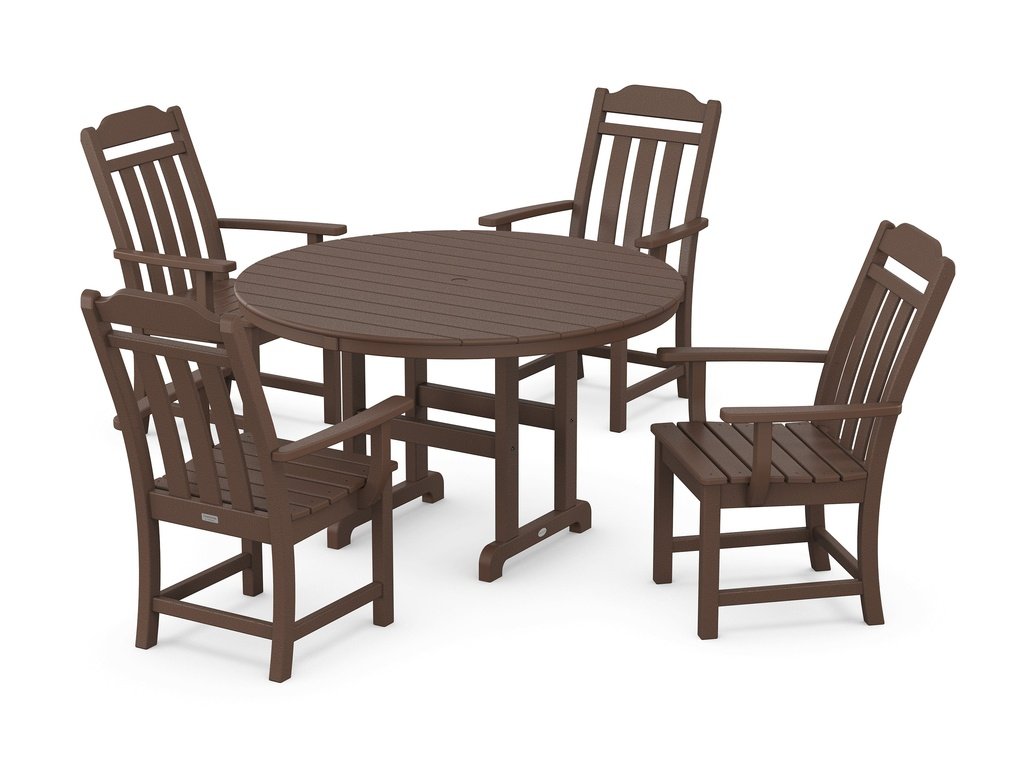 Country Living 5-Piece Round Farmhouse Dining Set Photo