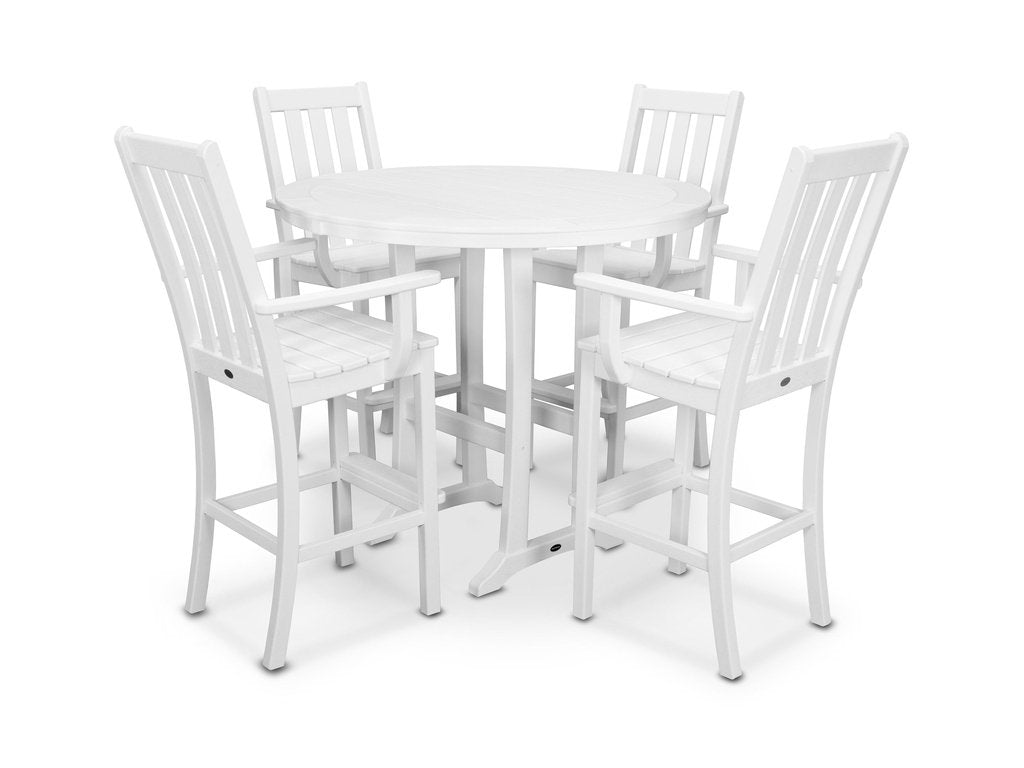 Vineyard 5-Piece Round Bar Set Photo